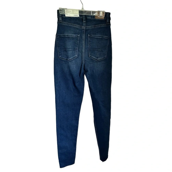 American Eagle Curvy Highest Rise Jegging size 00 - Picture 5 of 8